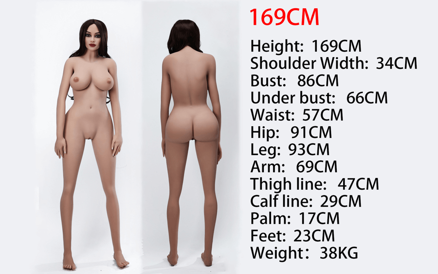 169cm Irontech TPE Sex DollDeviant Dolls Ltd
